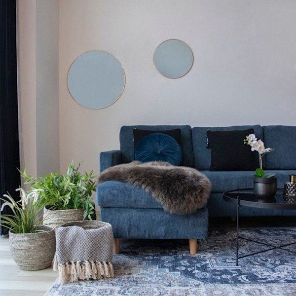 Harmaa keinonahkaa 60 x 180 cm Grå