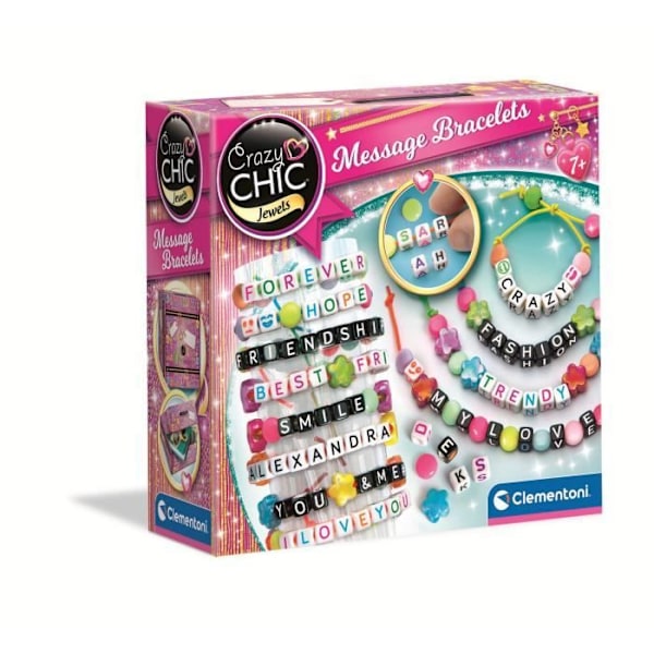 Clementoni - Crazy Chic - Message armbånd