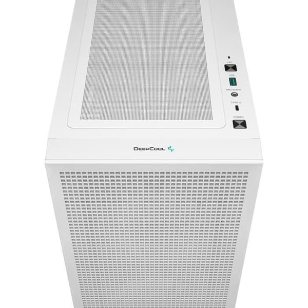 PC-fodral - DEEPCOOL - CH360 Digital - Utan strömförsörjning - Mini torn - Format M-ATX - Vit