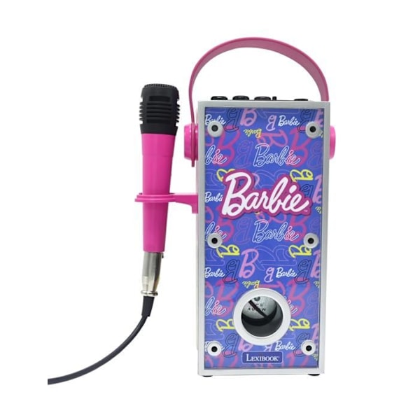 Powerful Bluetooth® light speaker Barbie with microphone