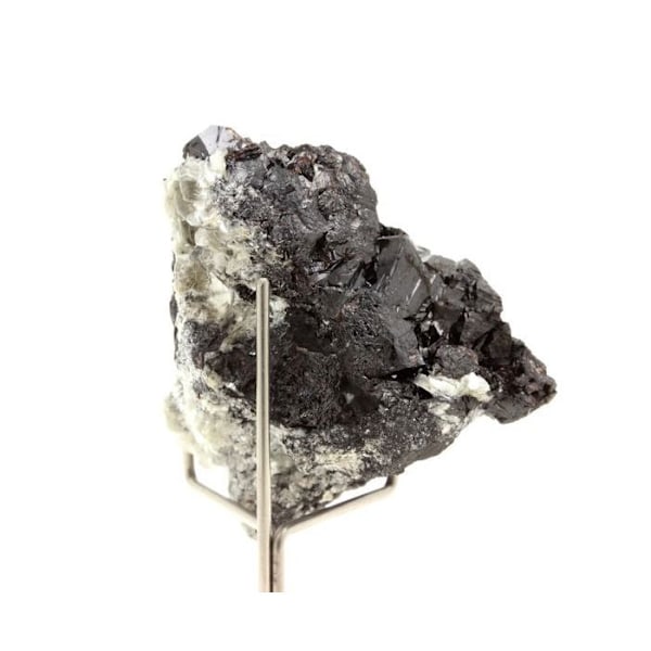 Sten og mineraler. Cassiterit + Muscovite. 782,5 øre. Pingwu berylmine, Mianyang, Sichuan, Kina.