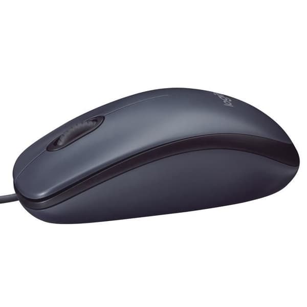 Mus - Kablet - Logitech - M90 - Sort