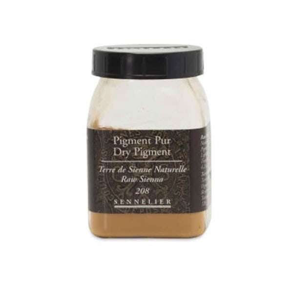 Pigment för färgskapande - 120 g burk - Naturlig sienna