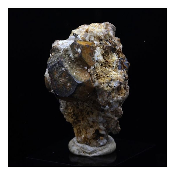 Kivet ja mineraalit - ABIJOUX - Pyriitti + kalsiitti + dolomiitti - 33,0 ct - Lamalou-les-Bains, Hérault, Ranska
