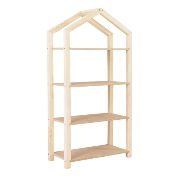 Hylla TALLY naturligt trä Beige