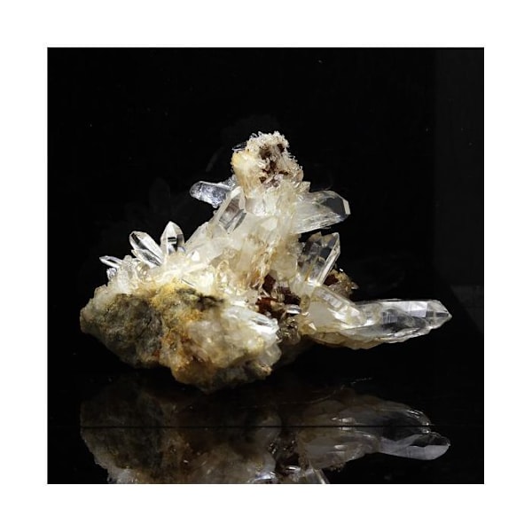 Sten og mineraler. Muzo kvarts. 378,6 ct. Vaulnaveys, Isère, Frankrig.