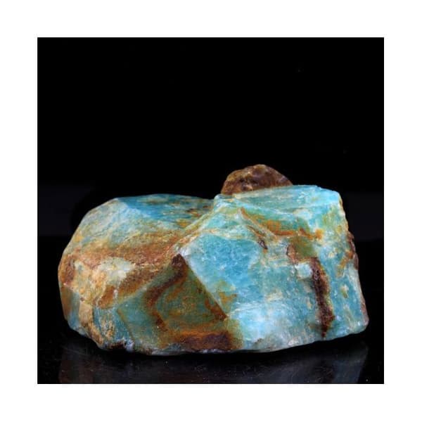 Sten og mineraler. Amazonit. 263,5 øre. Konso, Etiopien.