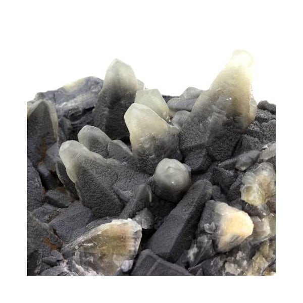 Stenar och mineraler. Kalcit. 1546,0 cent. Lacaune-les-Bains, Tarn, Frankrike.