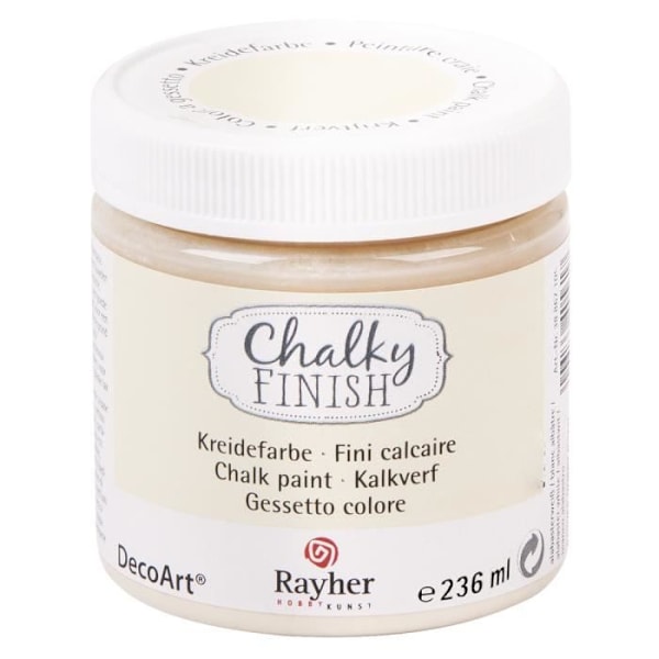 Krita Chalky För Porrös Material 236 ml Vit alabaster Alabastervit