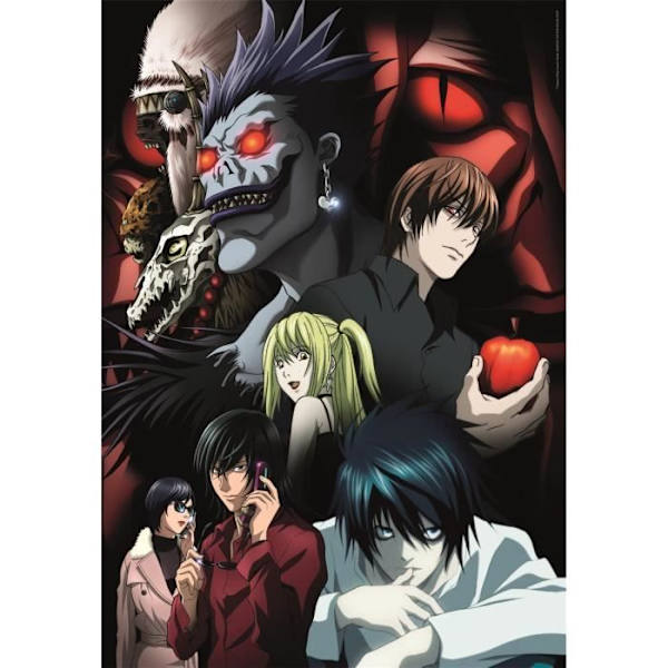 CLEMENTONI - Kompakt 1000 bitar - Death Note