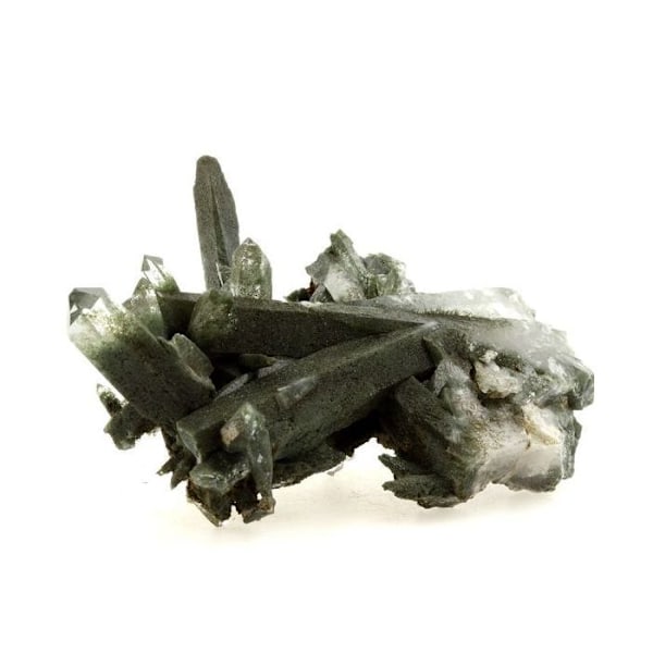 Kvarts + Klorit 537,1 karat Flerfärgad