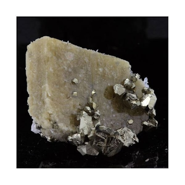 Siderit, Pyrit, Quartz 42,94 karat Flerfärgad