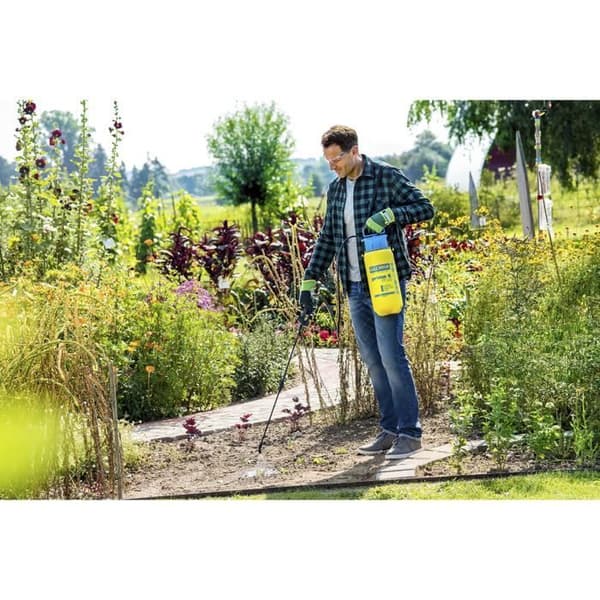 GLORIA Prima 5 Plus tryckspruta - 5L - Syrabeständig Vit