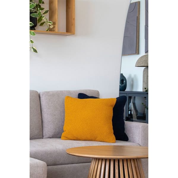 Santos kudde 45x45cm ockra. Apelsin