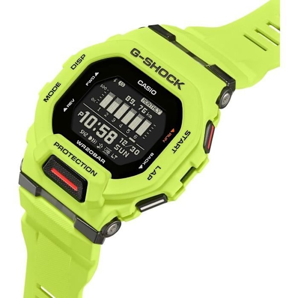 Kello - CASIO - G-Shock Sport - GBD-200-9ER - Fluoresoiva keltainen Fluorescerande gul