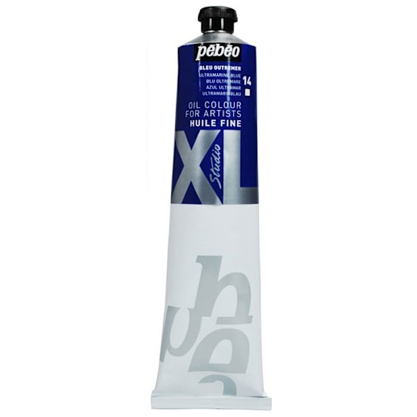 Oliemaling - Pébéo - Studio XL - 200 ml tube - Ultramarinblå farve - 64 farver tilgængelige 64 färger tillgängliga, inklusive C