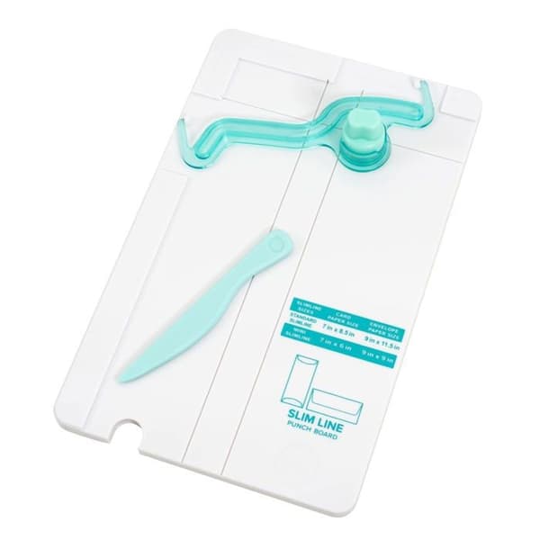 Planche til perforering - WE R MEMORY KEEPERS - 60000164 - Multifarvet - Holdbar - Slimline Vit