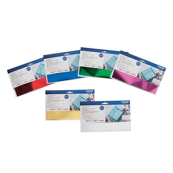 4 METALISEREDE BLADDER SILVER - 10X20 CM - SCANNCUT Silver