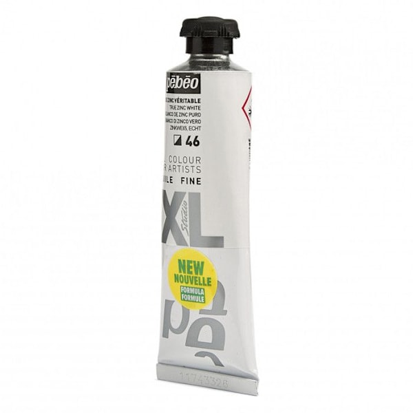 Fine XL studio oljefärg - Zinkvit (imitation) - 37 ml