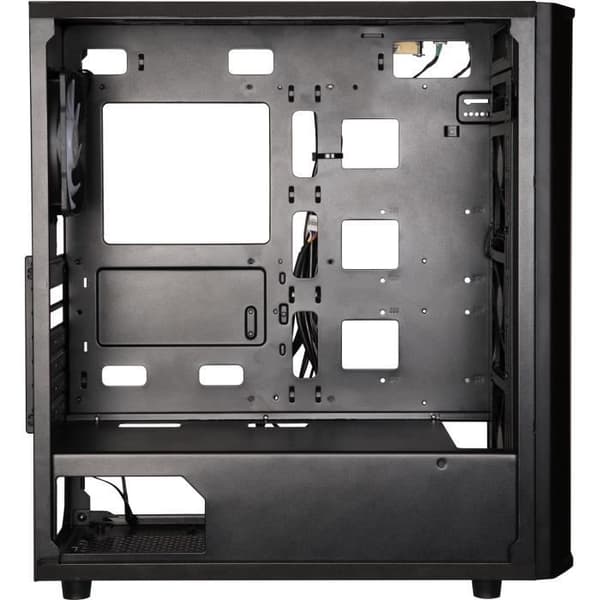 Semitower kabinet - Bitfenix - Saber Mesh RGB - Sort - 4 interne drev - Luftkøling