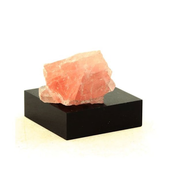 Stenar och mineraler. Rosa fluorit. 68,10 cent. Talèfre, Mont-Blanc-massivet, Frankrike. Rosa