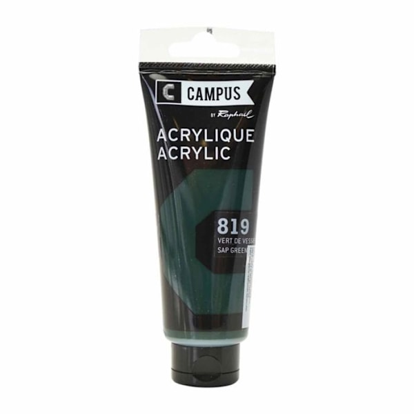 Akrylfärg 100 ml - Blåsgrön n°819 Grön