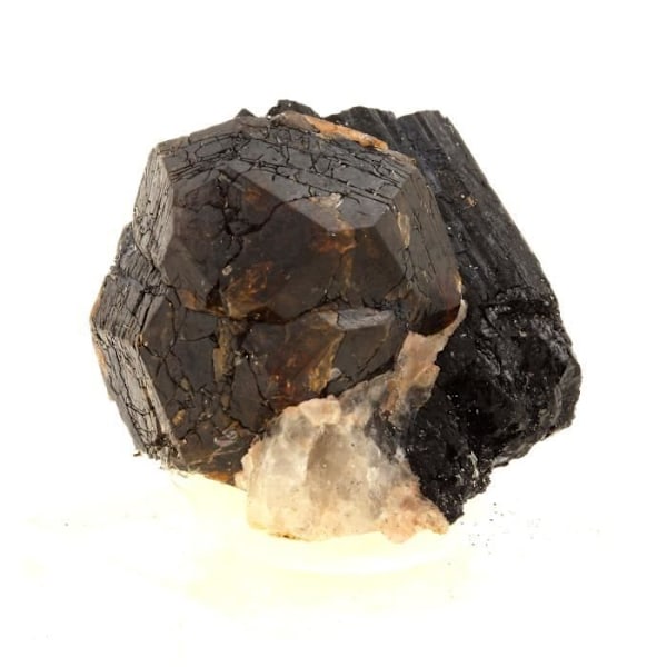 Sten og Mineraler - ABIJOUX - Granat + Turmalin - Naturlige materialer - Blandet