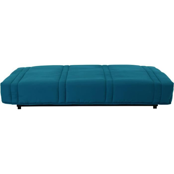3-personers sovesofa - Andeblå - 100% bomuld - L 193 x D 92 cm - LENA Blå Anka
