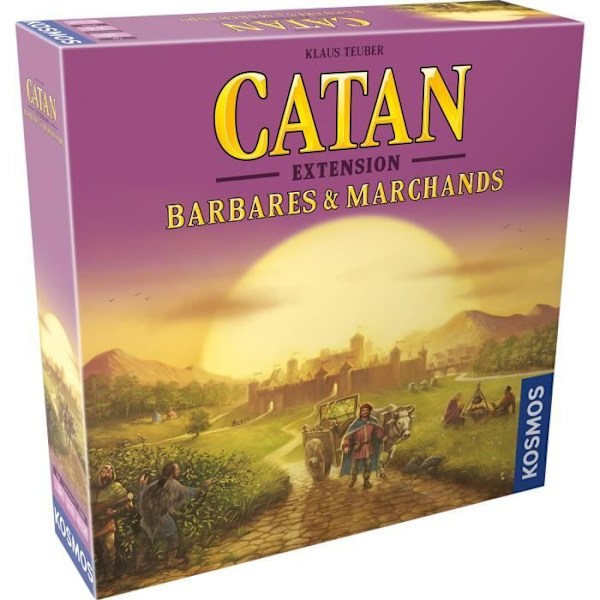 Catan Barbarians and Merchants - Asmodee - Lautapeli Flerfärgad