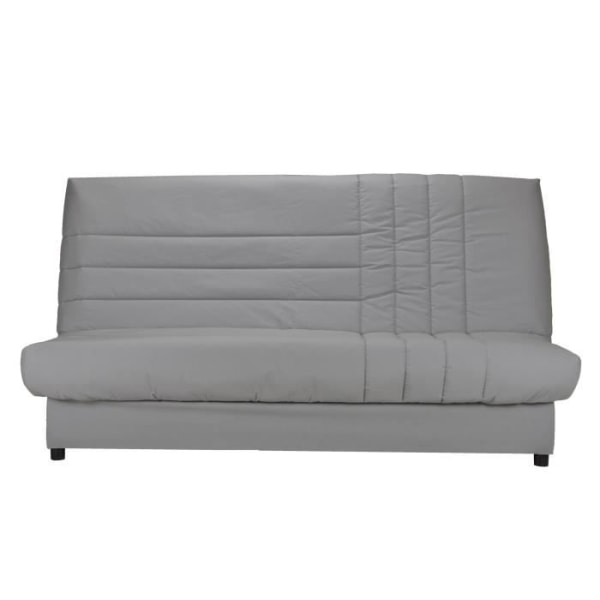 COMFORT BULTEX 3-personers sovesofa - Grå stof - Fremstillet i Frankrig - L 192 x D 95 cm - BEIJA Grå