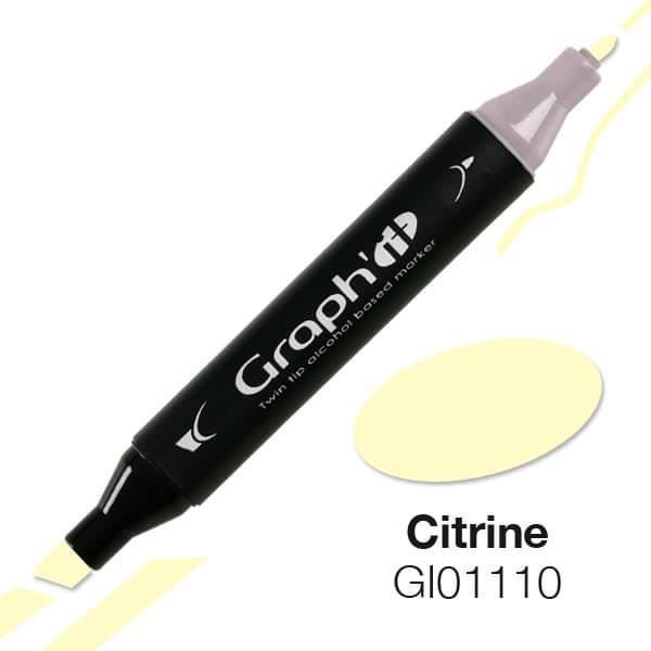 Graph'it 1110 Citrine alkoholimerkki - Graph it Yellow citrin