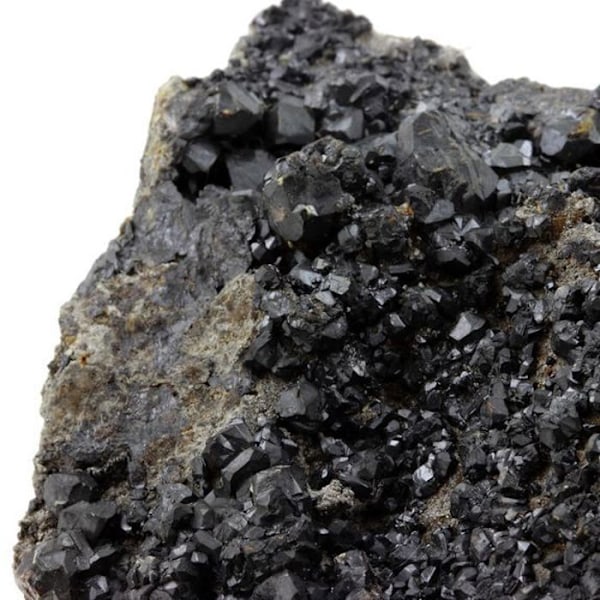 Sten og mineraler. Sphalerit (Blende). 1837,5 ct. La Sanguinéde-minen, Saint-Laurent-le-Minier, Frankrig.