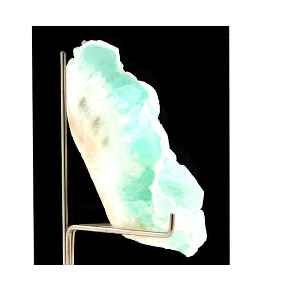 Sten og mineraler. Fluorit + Kvarts. 1876,0 ct. Deer Trail Mine, Cottonwood Creek, Utah, USA. Grön