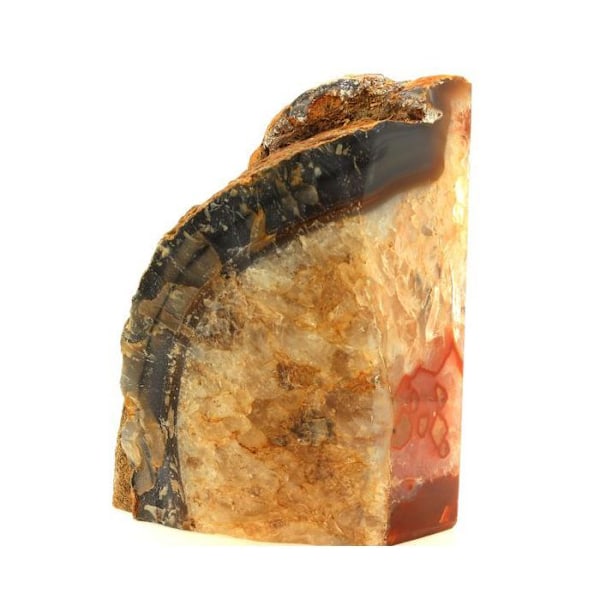 Agat - ABIJOUX - 4645.0 ct - Grå - 3 polerede flader - Ægthedscertifikat