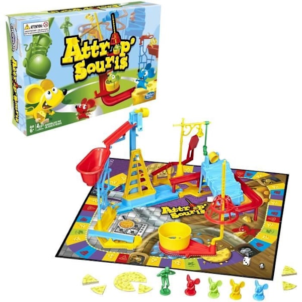 Mouse Catcher, Børnebrætspil, Brætspil, 6 år og opefter, Hasbro Gaming