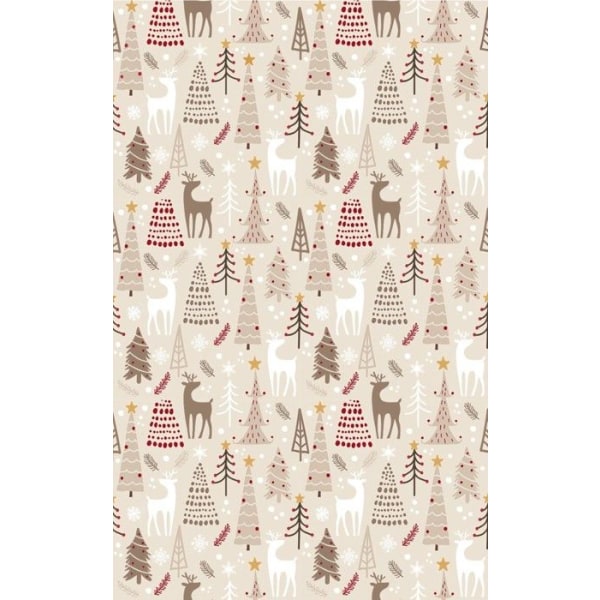 Beige joulumatto, koko: 70x140 Beige