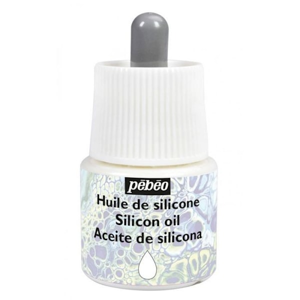 Silikoneolie til akryl - 90 ml Vit