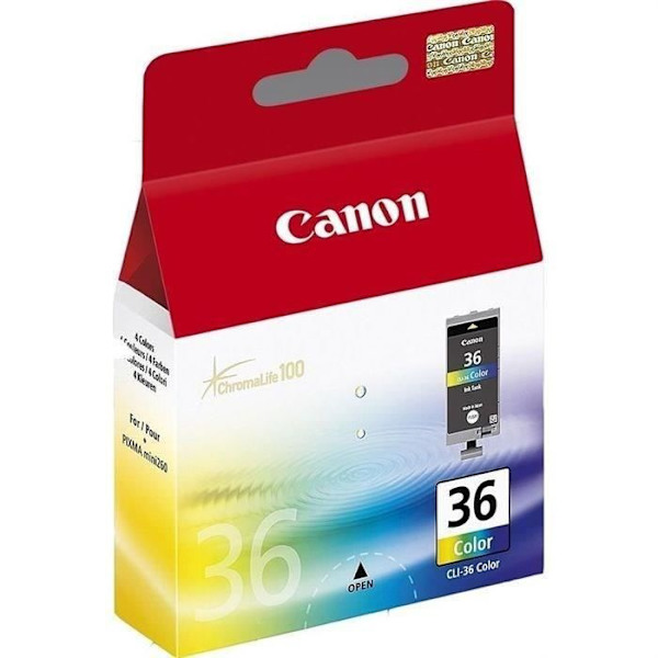 CANON CLI-36 värillinen mustepatruuna