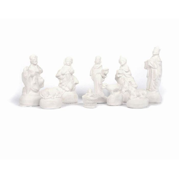 18 latexformar Santons - Julkrubba