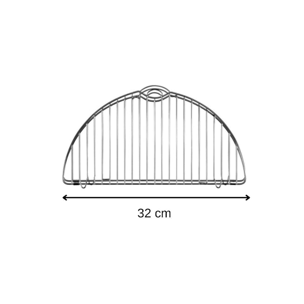 Kakkualusta - Zenker - 42475 - Taivutettava - Ruostumaton teräs - 32 cm Rustfrit stål