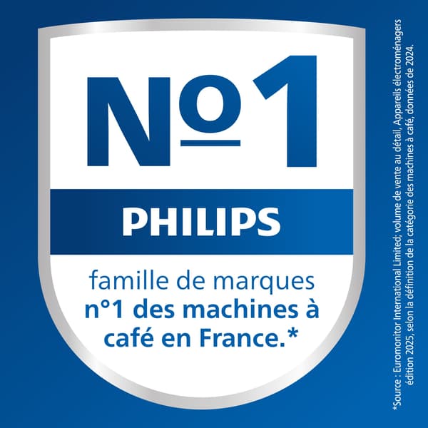 Kaffemaskin med kapslar - PHILIPS - SENSEO - CSA240/71 - Select - Nattblå Blå