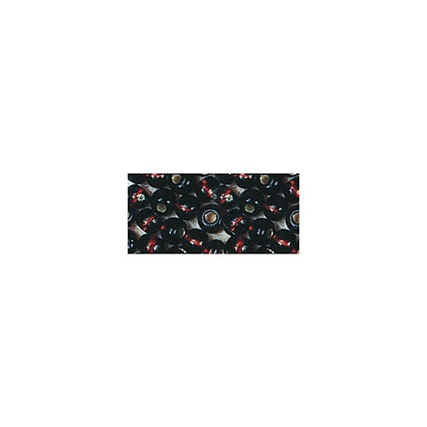 Perle rocaille sølvbelagt Brun Ø2,6mm 16 g Mörkbrun