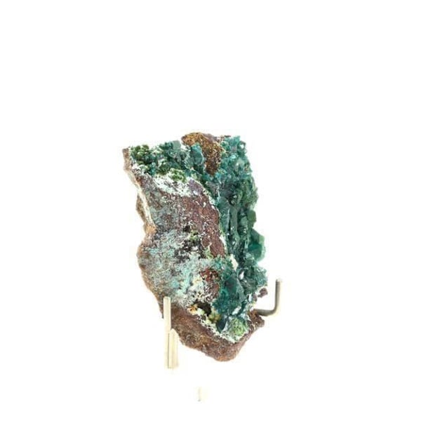 Sten og mineraler. Dioptase. 133,5 øre. Cobra Mine, Pampa Nazca, Ica, Peru.