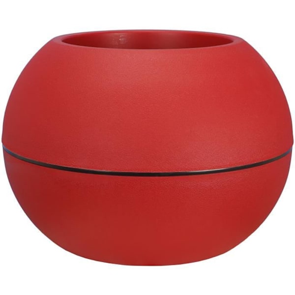 RIVIERA - Boule kukkaruukku - D40 - punainen Röd