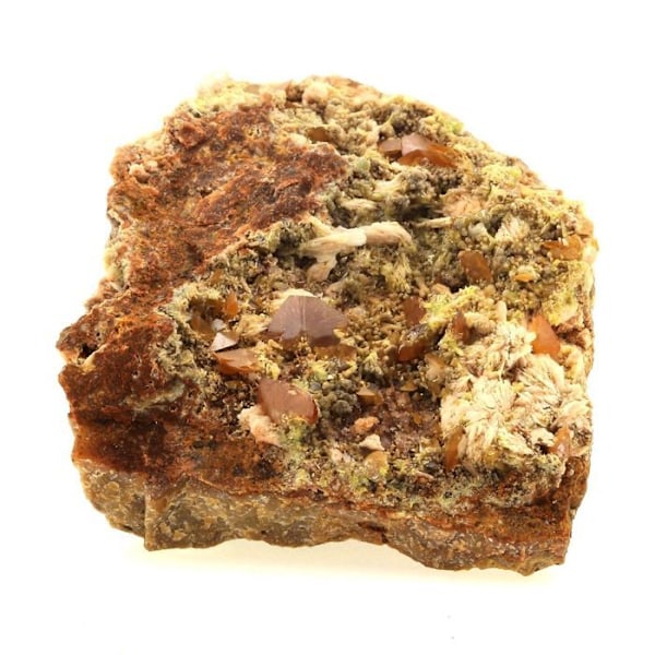 Wulfenit + Barite 202,7 karat
