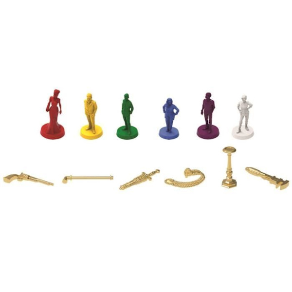 Cluedo Classic, ny version, Reflektion och strategibrädspel, Från 8 år Flerfärgad