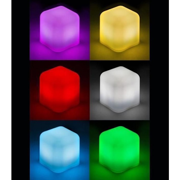 Pöytävalaisin - HQ - RGB - 3W - USB-ladattava - Ulkokäyttöön RGB