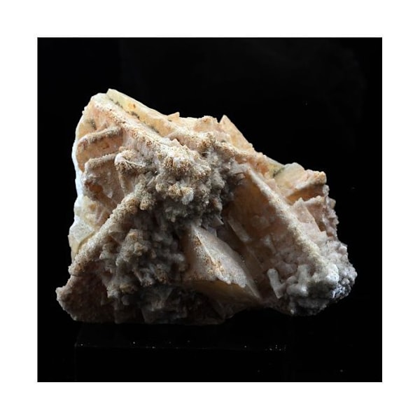 Sten og mineraler. Calcit. 1170,5 øre. Cabrerets, Lauzès, Lot, Frankrig..