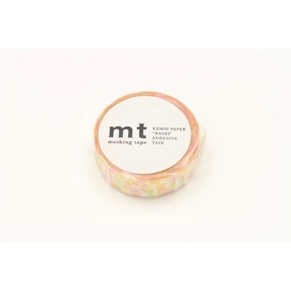 Maskeringstejp rund orange kullersten - 1,5 cm x 7 m Apelsin