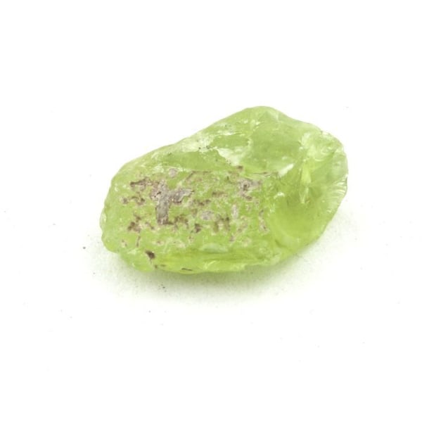 Sten og mineraler. Peridot. 6,26 ct. Skardu-distriktet, Baltistan, Pakistan.